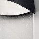 Applique per esterno con struttura in alluminio e diffusore LED in acrilico