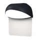 Applique per esterno con struttura in alluminio e diffusore LED in acrilico