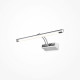 Applque a LED per luce da esposizione con struttura cromata
