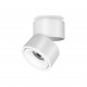 Faretti a LED moderno in alluminio per sistema binario monofase da soffitto