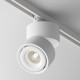 Faretti a LED moderno in alluminio per sistema binario monofase da soffitto