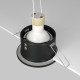 Faretti da incasso moderni con struttura in alluminio verniciato