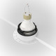 Faretti da incasso rotondi dal design moderno in alluminio