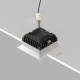 Faretto a incasso a LED dimmerabile in alluminio dal design moderno per bagno