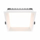 Faretto a incasso a LED quadrato in alluminio dal design moderno per bagno