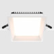 Faretto a incasso a LED quadrato in alluminio dal design moderno per bagno
