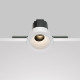 Faretto a incasso con diffusore a LED e struttura in alluminio