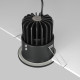 Faretto a LED da incasso in alluminio rotondo dal design moderno
