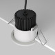 Faretto a LED da incasso in alluminio rotondo dal design moderno