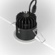 Faretto a LED da incasso in alluminio rotondo dal design moderno
