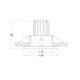 Faretto a LED dimmerabile da incasso in alluminio rotondo dal design moderno