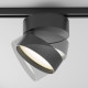 Faretto a LED in alluminio dal design moderno per sistema a binario monofase