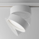 Faretto a LED in alluminio dal design moderno per sistema a binario monofase