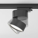 Faretto a LED in alluminio dal design moderno per sistema a binario monofase