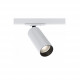 Faretto a led in alluminio per sistema a binario