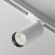 Faretto a led in alluminio per sistema a binario