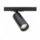 Faretto a led in alluminio per sistema a binario