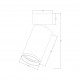 Faretto a soffitto in alluminio dal design moderno ed elegante