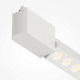 Faretto con striscia LED per sistema binario monofase dal design moderno