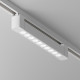 Faretto con striscia LED per sistema binario monofase dal design moderno