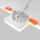 Faretto da incasso a Led moderno con struttura in alluminio