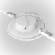 Faretto da incasso a Led rotondo con struttura in alluminio moderna