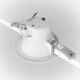 Faretto da incasso a Led rotondo con struttura in alluminio moderna
