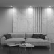 Faretto da incasso a Led rotondo con struttura in alluminio verniciata