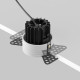 Faretto da incasso con diffusore a led rotondo