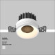 Faretto da incasso con diffusore a led rotondo