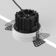Faretto da incasso con diffusore a led rotondo