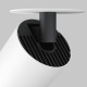 Faretto da incasso con diffusore orientabile in alluminio dal design moderno
