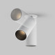 Faretto da incasso con diffusore orientabile in alluminio dal design moderno