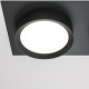 Faretto da incasso doppio diffusore struttura in alluminio dal design moderno