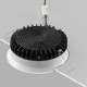 Faretto da incasso in alluminio con diffusore a led design moderno