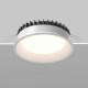 Faretto da incasso in alluminio diffusore a led dal design moderno
