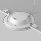 Faretto da incasso in alluminio con diffusore a led