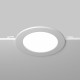 Faretto da incasso in alluminio con diffusore a led