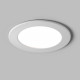 Faretto da incasso in alluminio con diffusore a led