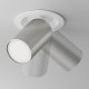 Faretto da incasso in alluminio dal design moderno ed elegante