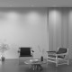 Faretto da incasso in stile moderno con struttura in alluminio