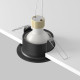 Faretto da incasso per bagno diffusore rotondo in alluminio dal design moderno