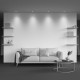 Faretto da incasso per bagno diffusore rotondo in alluminio dal design moderno