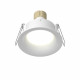 Faretto da incasso per bagno diffusore rotondo in alluminio dal design moderno