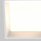 Faretto da incasso quadrato in alluminio e diffusore a led dal design moderno