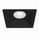 Faretto da incasso quadrato in alluminio dal design moderno