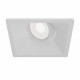 Faretto da incasso quadrato in alluminio dal design moderno