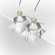 Faretto da incasso rettangolare in alluminio dal design moderno