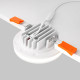 Faretto da incasso rotondo a Led in stile moderno in alluminio