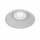 Faretto da incasso rotondo in alluminio dal design moderno